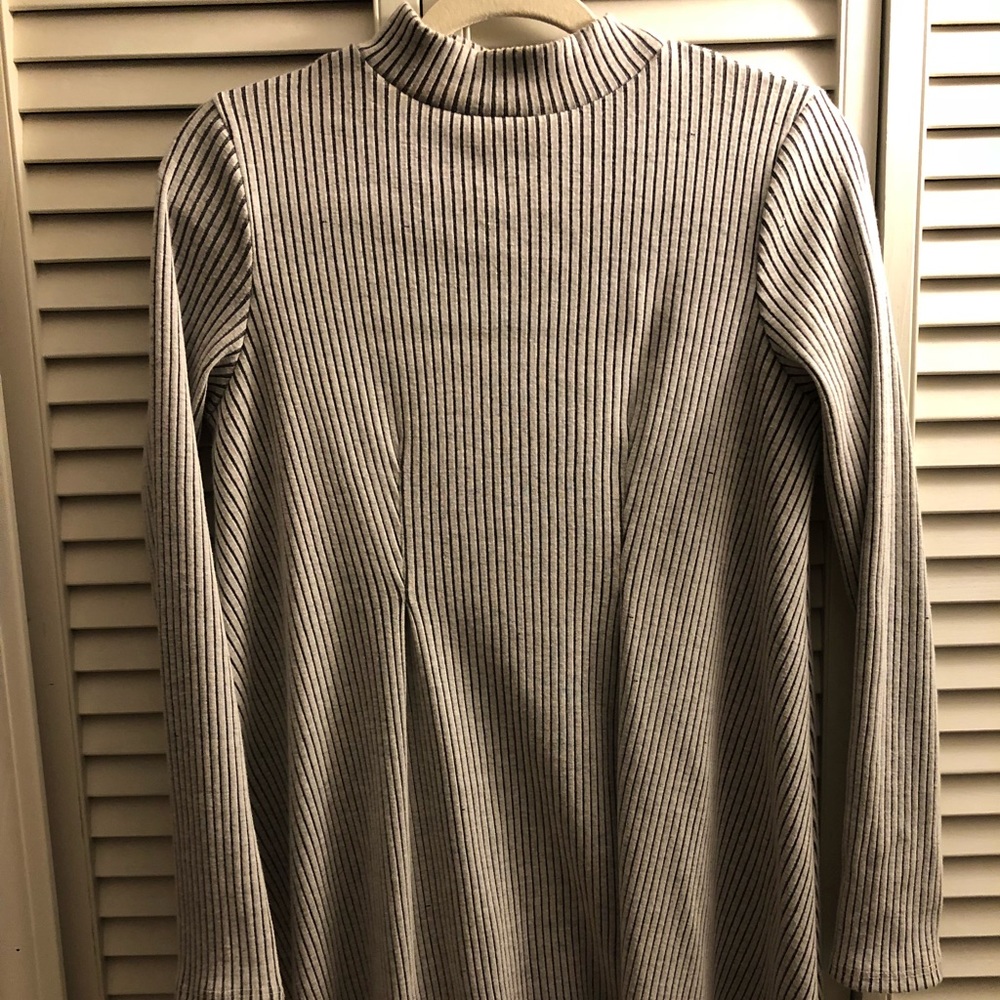 Mock neck Tunic